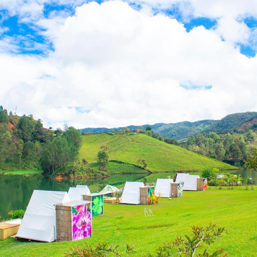 Aw Guatape Glamping Resort Eksteriør bilde
